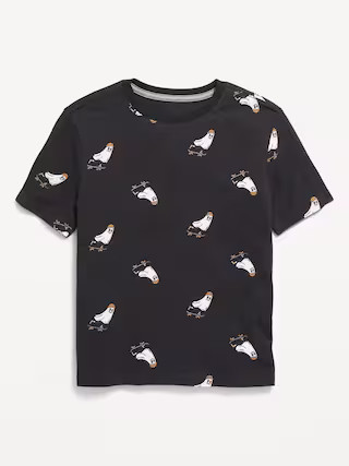 Softest Printed Crew-Neck T-Shirt for Boys | Old Navy (US)