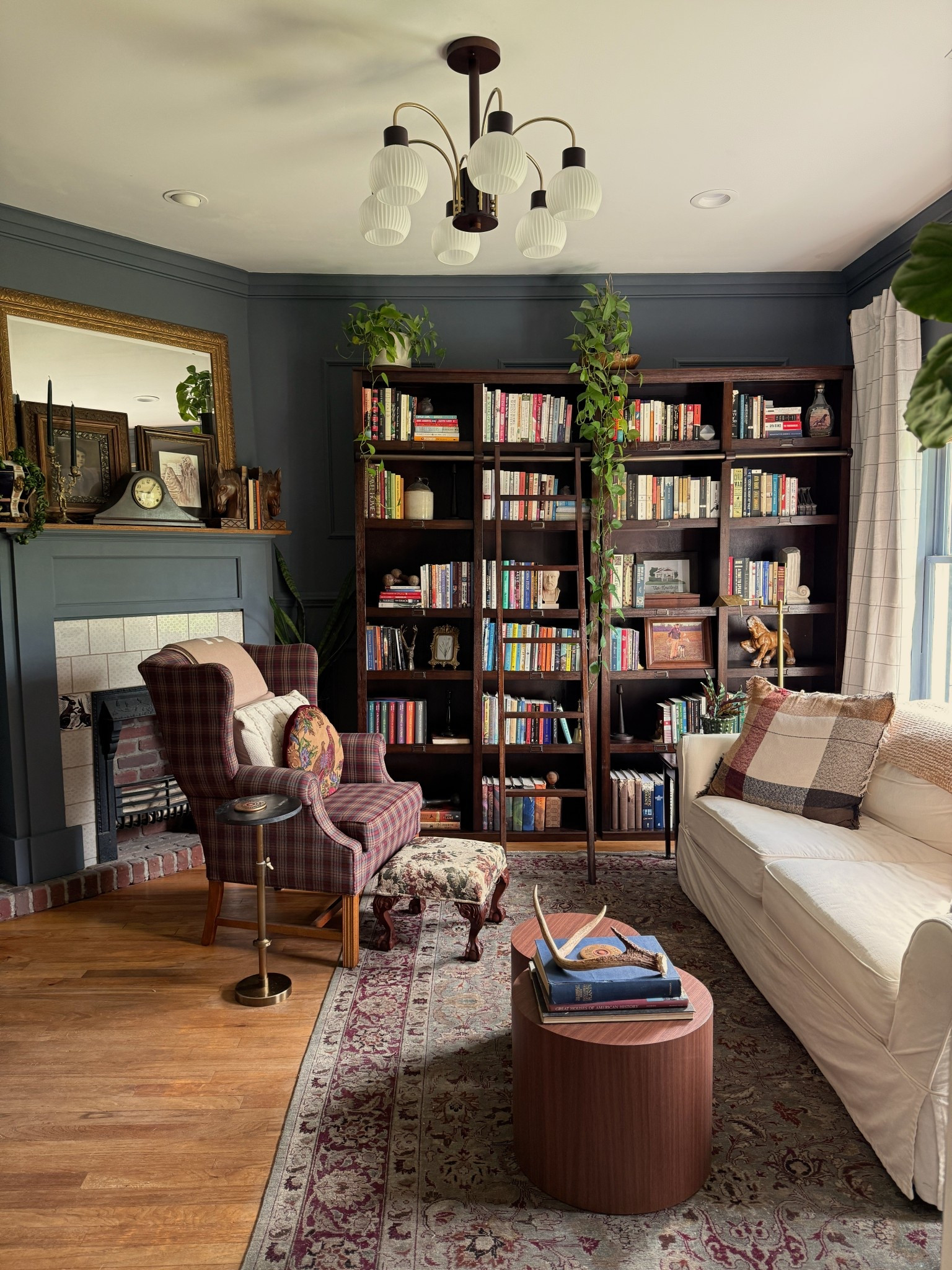 Sharing links from my recent library room remodel 📚 a lot of the decor is second-hand vintage or antiques, but I’ve linked the new items I bought for this design project!

#LTKHome #LTKFindsUnder50 #LTKFindsUnder100