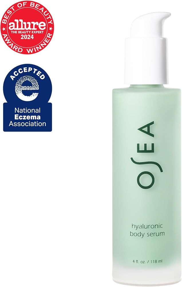 OSEA Hyaluronic Acid Body Serum, Ultra-Hydrating, Sensitive Skin, 4 oz | Amazon (US)