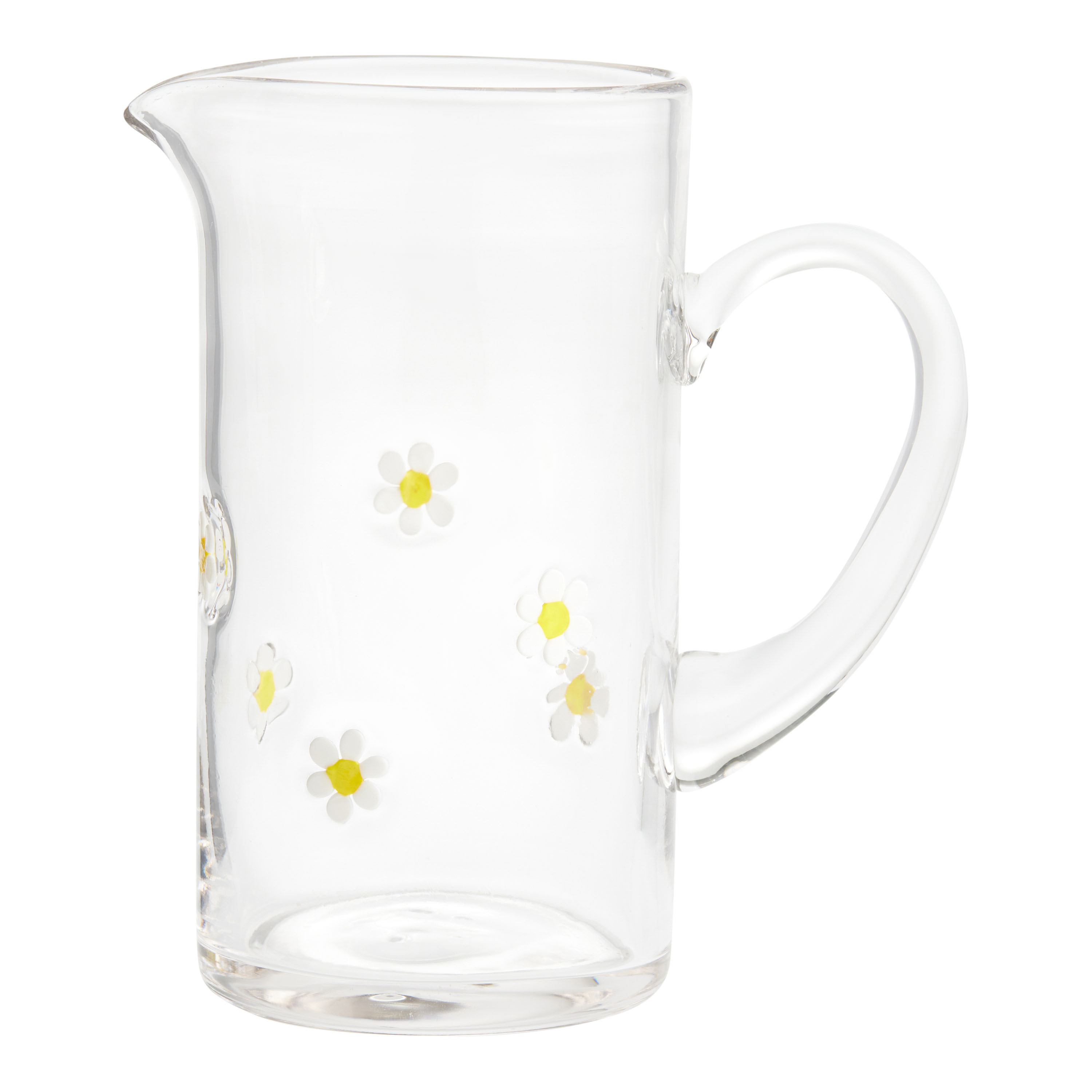 Charm Inlay Glass Pitcher | World Market