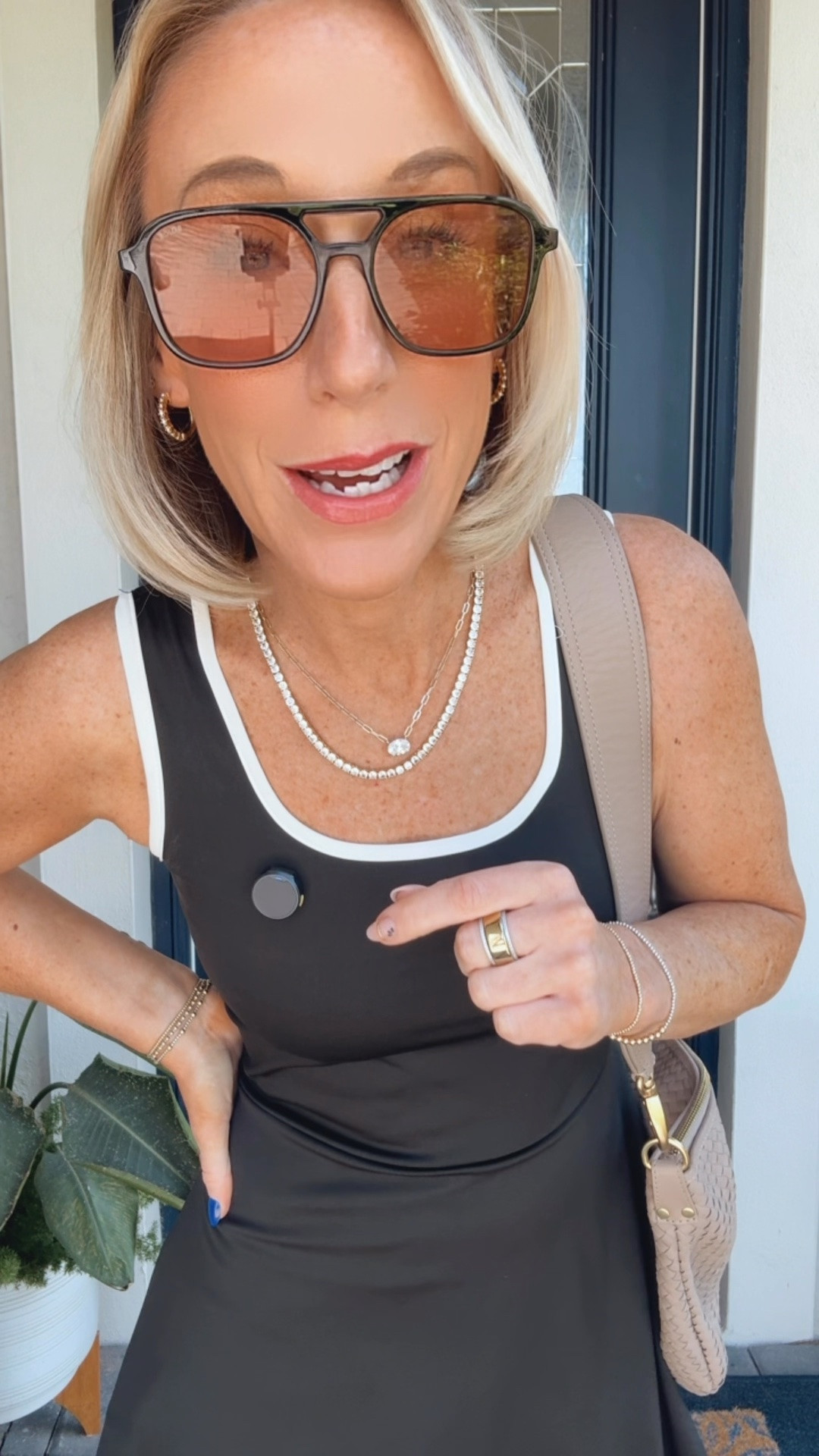 My ootd for a baseball game:
• active dress - size XS. Has shorts, but no built in bra… HOWEVER, I can wear my normal bra with it!

#LTKSeasonal #LTKOver40 #LTKootd