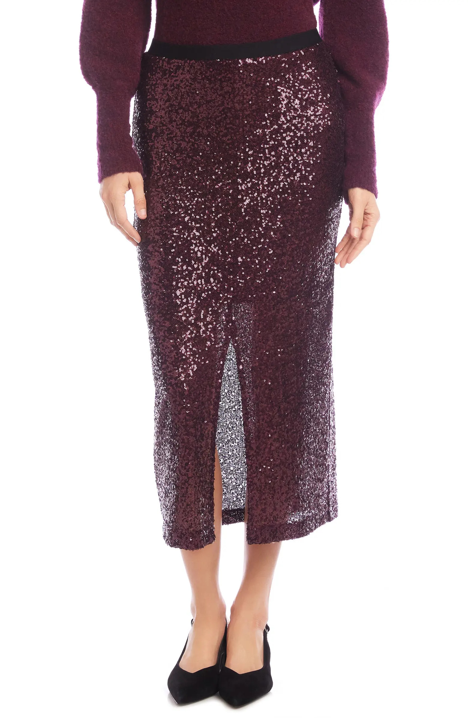 Sequin Midi Skirt | Nordstrom
