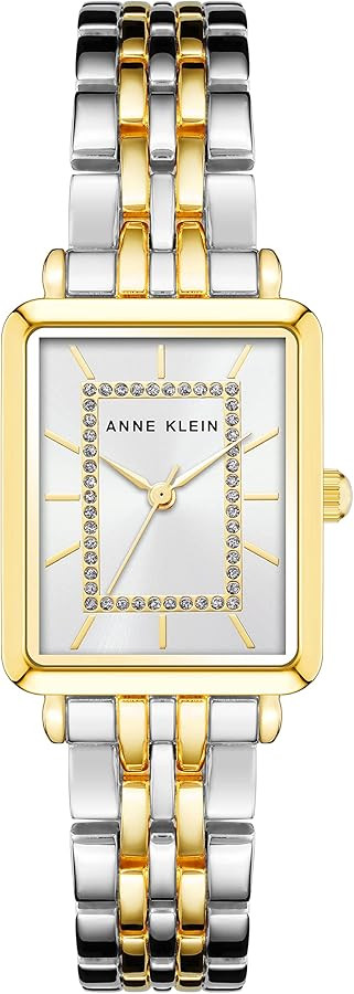 Anne Klein Women's Glitter Accented Bracelet Watch | Amazon (US)