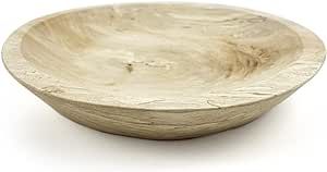 Wooden Fruit Serving Bowl Hand-Carved Root Dough Bowls Creative Living Room Real Wood Candy Bowl | Amazon (US)