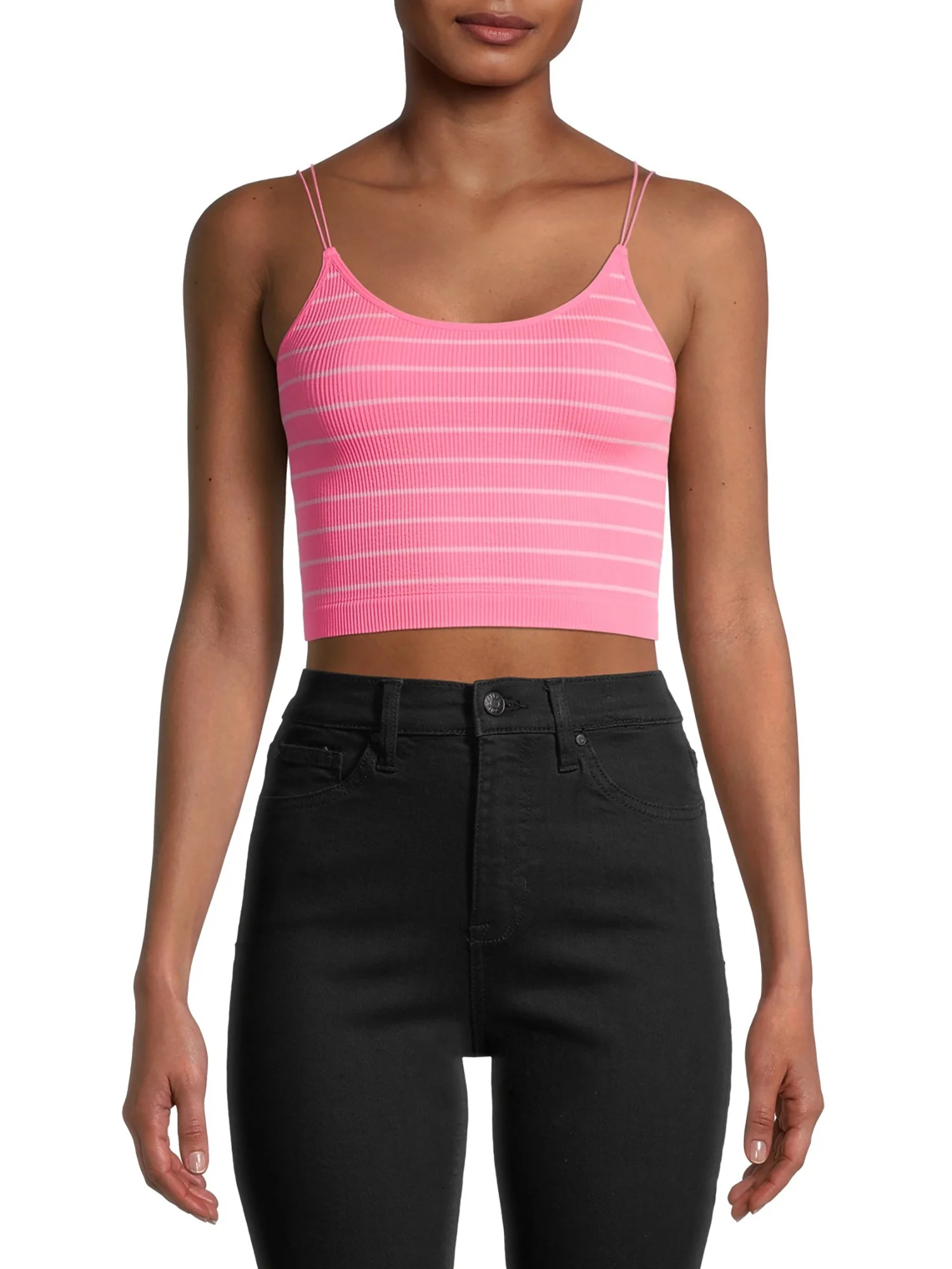 No Boundaries Juniors Seamless Cami Bra | Walmart (US)