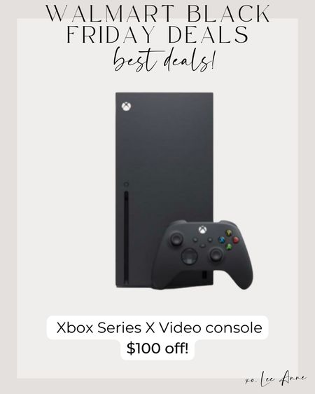 Xbox Walmart Black Friday deal!

#LTKHoliday #LTKGiftGuide #LTKCyberweek
