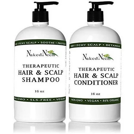 Neem Scalp Shampoo (16oz Shampoo & Conditioner Kit) | Walmart (US)