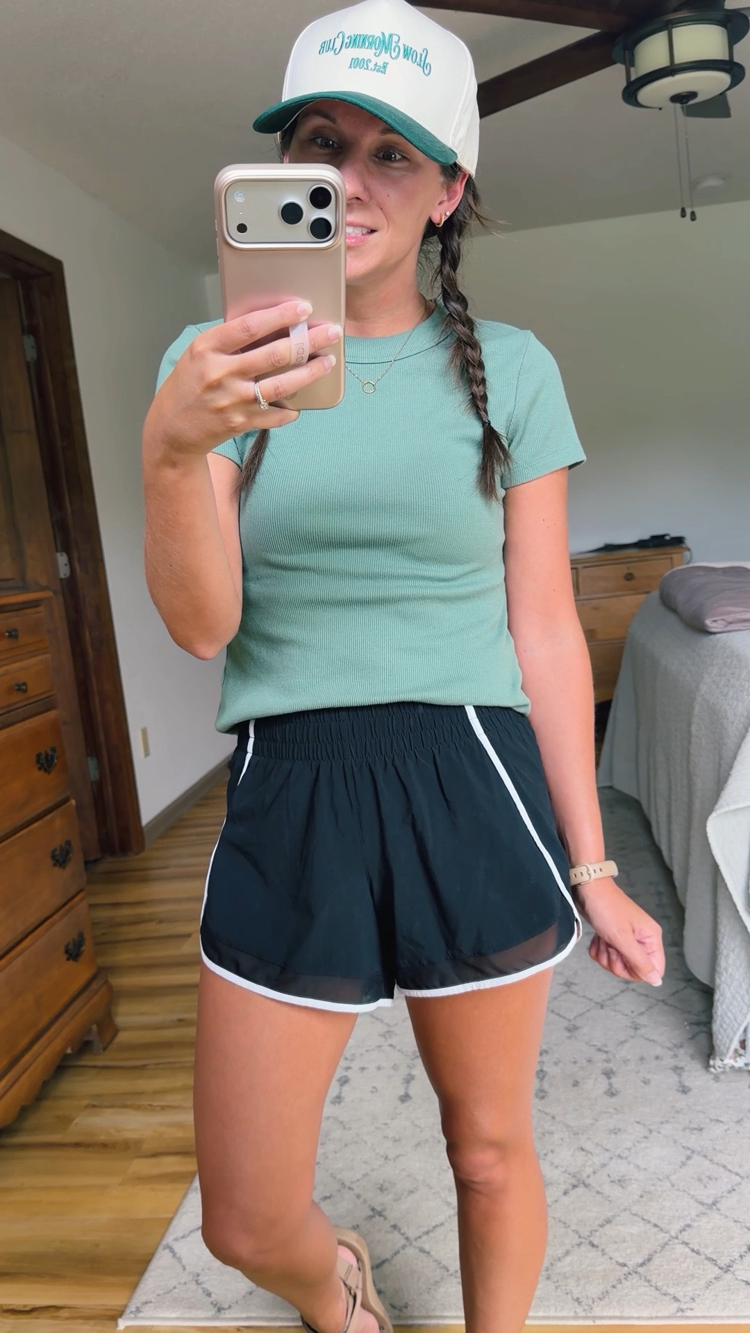 small in my tee, xxs in my shorts and 6 in my teva sandals. My hat is so cute!

#LTKPetite #LTKgrwm #LTKmomlife