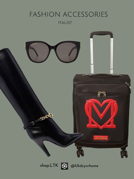 Fashion Accessories from Italist | Luggage | Black Boots | Sunglasses 

#LTKshoecrush #LTKstyletip #LTKitbag