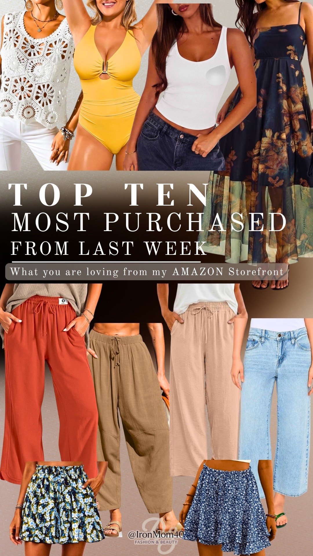 #weeklytop10 #midsizefashion Mostloveditems

#LTKgrwm #LTKOver40 #LTKMidsize