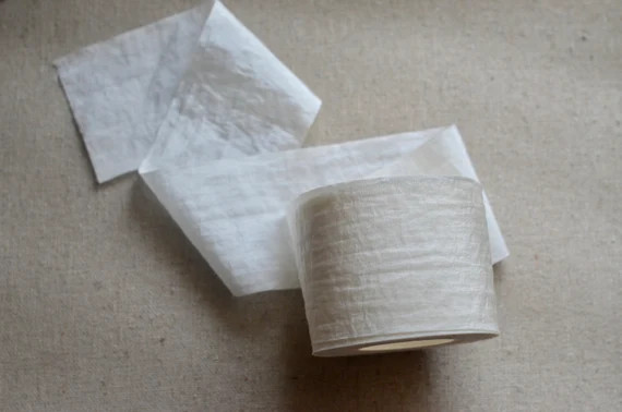 Ivory Crinkled 2 1/2 Wide Ribbon | Etsy | Etsy (US)
