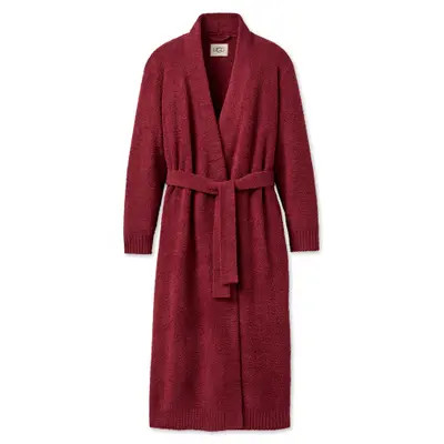 UGG(r) Lenny II Sweater Robe in Black at Nordstrom, Size Large | Nordstrom