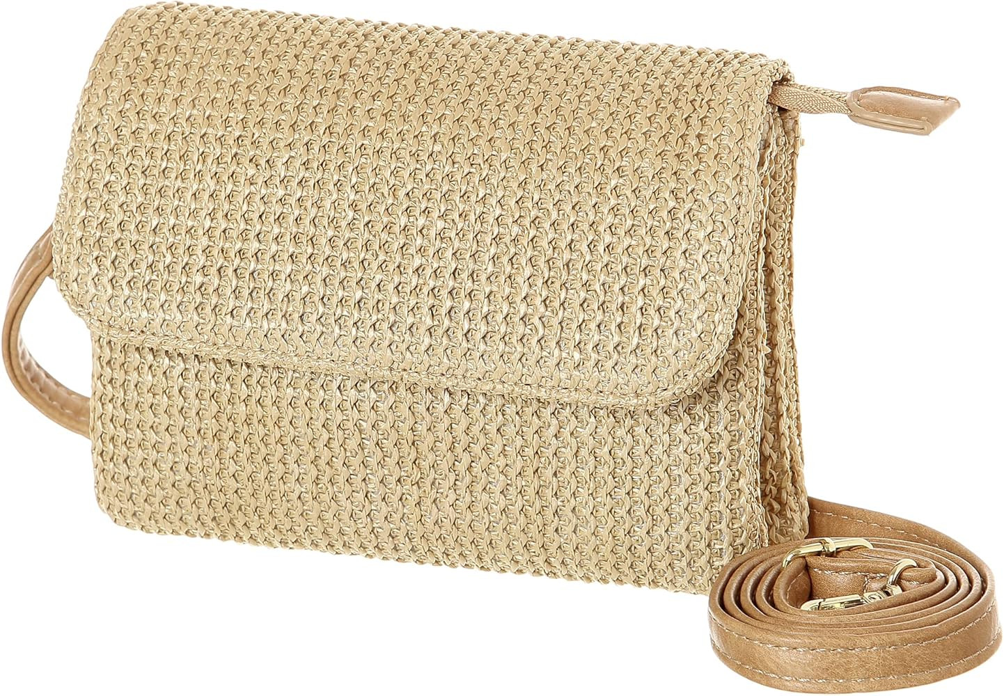 MINICAT Straw Small Summer Purses for Women Crossbody Purse Beach Bags for Everyday Cruise Travel... | Amazon (US)