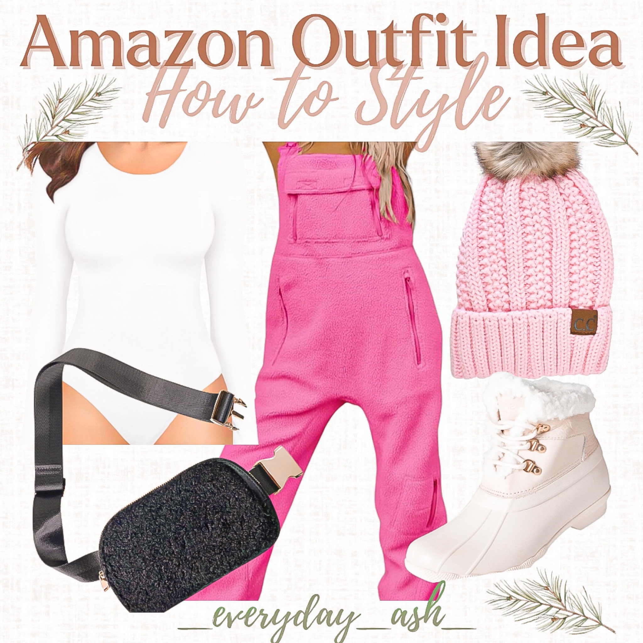 Winter Outfit Idea 💕

Fleece overalls, winter fashion, winter outfit, amazon outfit, overalls,  fleece outfit, fleece belt bag, winter accessories, white bodysuit, winter boots, sperry shoes, women’s fashion , Sherpa overalls , Sherpa bag 

#LTKGiftGuide #LTKstyletip #LTKfindsunder50