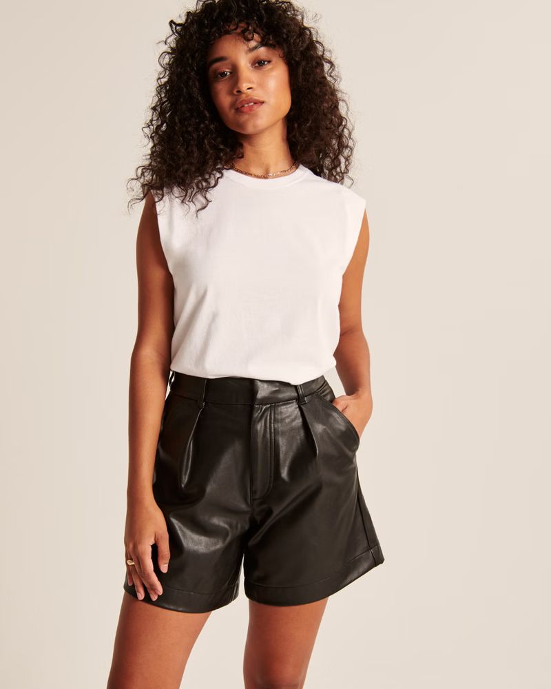 Women's Triangle Tee | Women's Tops | Abercrombie.com | Abercrombie & Fitch (US)