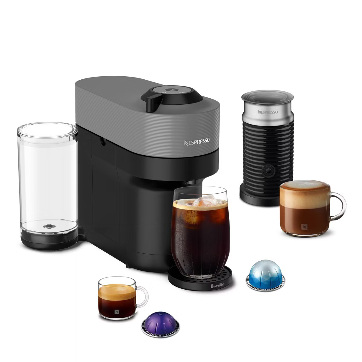 Nespresso Vertuo Pop+ Combination Espresso and Coffee Maker with Milk Frother | Target