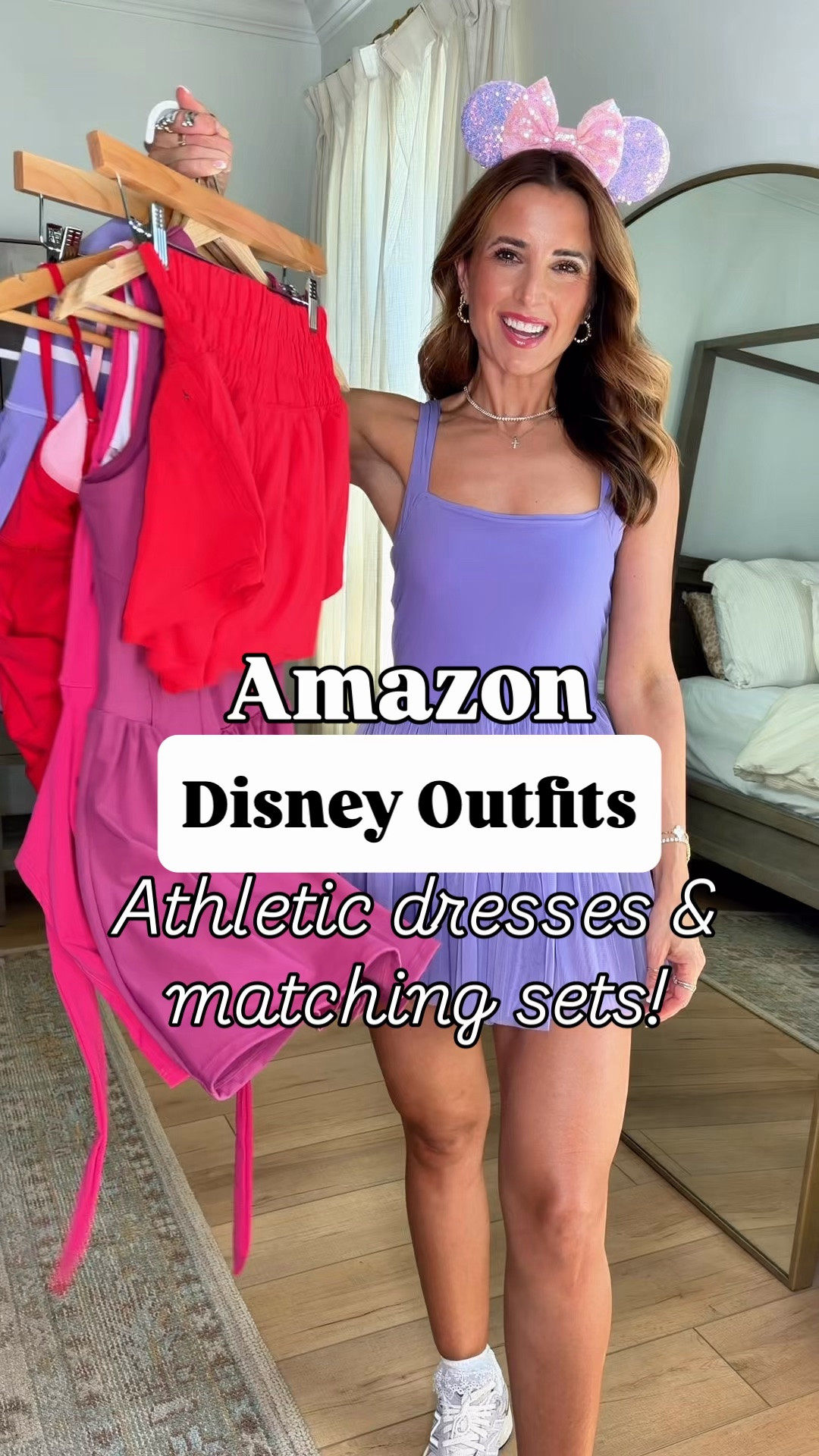 Disney outfits. Theme park outfits. Tennis dresses. Pickleball outfits. Pickleball dresses. Tennis outfits. Mom outfits. Summer outfits . Athletic dresses. Matching athletic sets. Matching athletic skirt sets. Wearing XS in each and sneakers are TTS.

#LTKTravel #LTKfitnessgoals #LTKActive