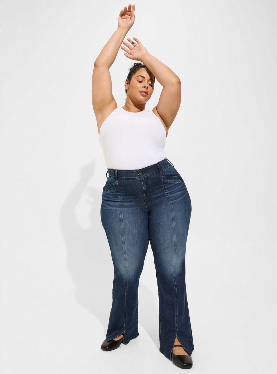 Bombshell Flare Super Soft High-Rise Jean | Torrid (US & Canada)