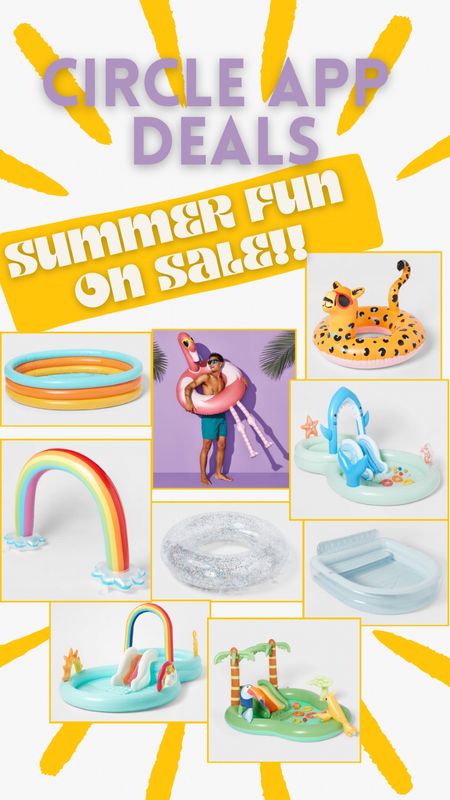 Circle all deal days on summer fun

#LTKsalealert #LTKswim #LTKxTarget