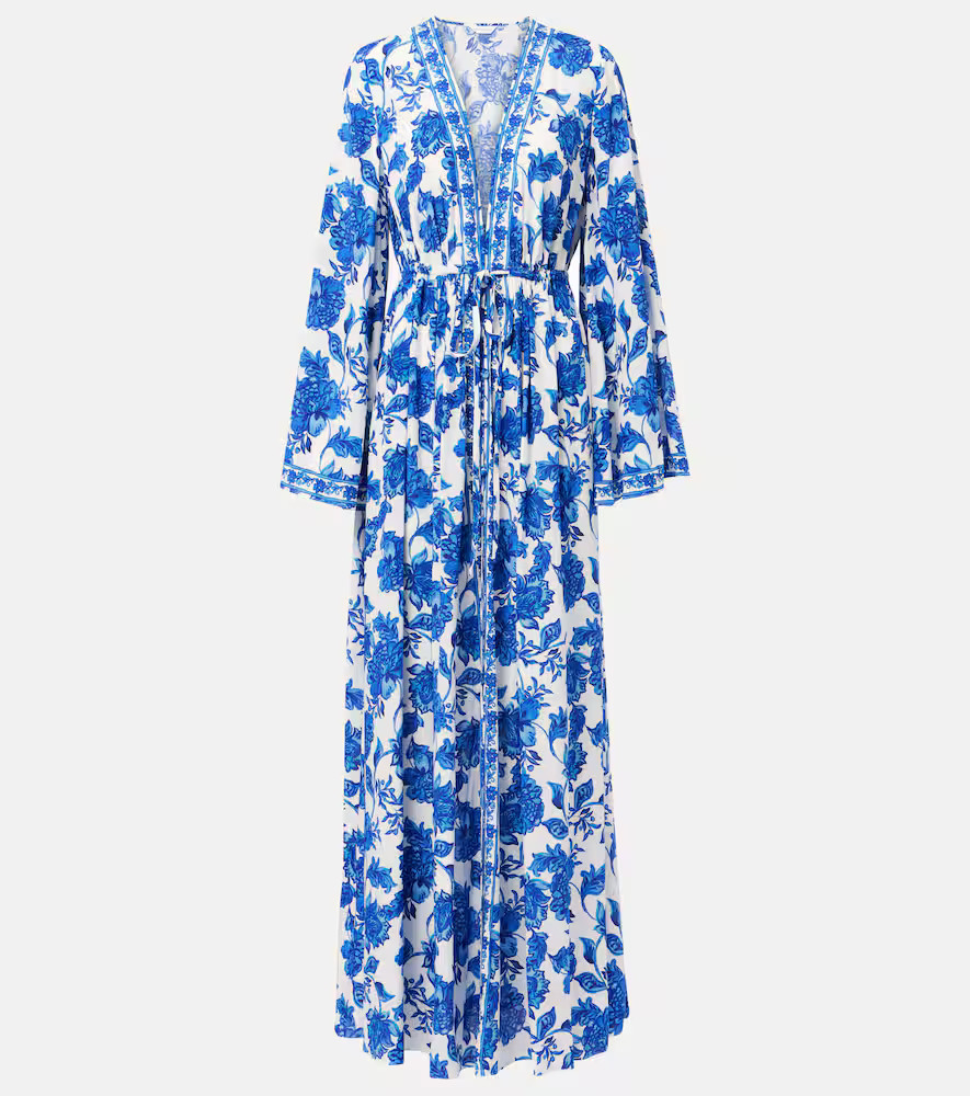 Alexandra Miro Chloe floral kaftan | Mytheresa (UK)