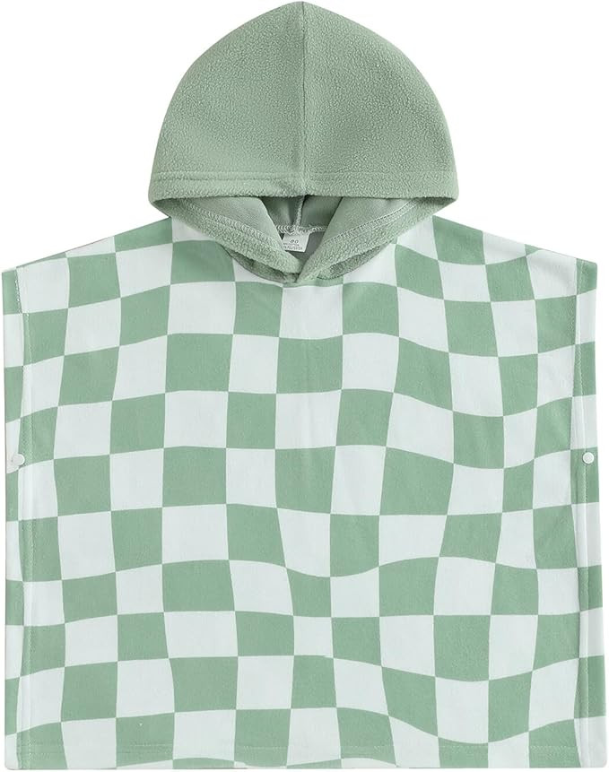 Baby Girls Boys Hooded Terry Beach Swimsuit Cover Up Toddler Baby Pool Bath Poncho Cloak Bathing ... | Amazon (US)