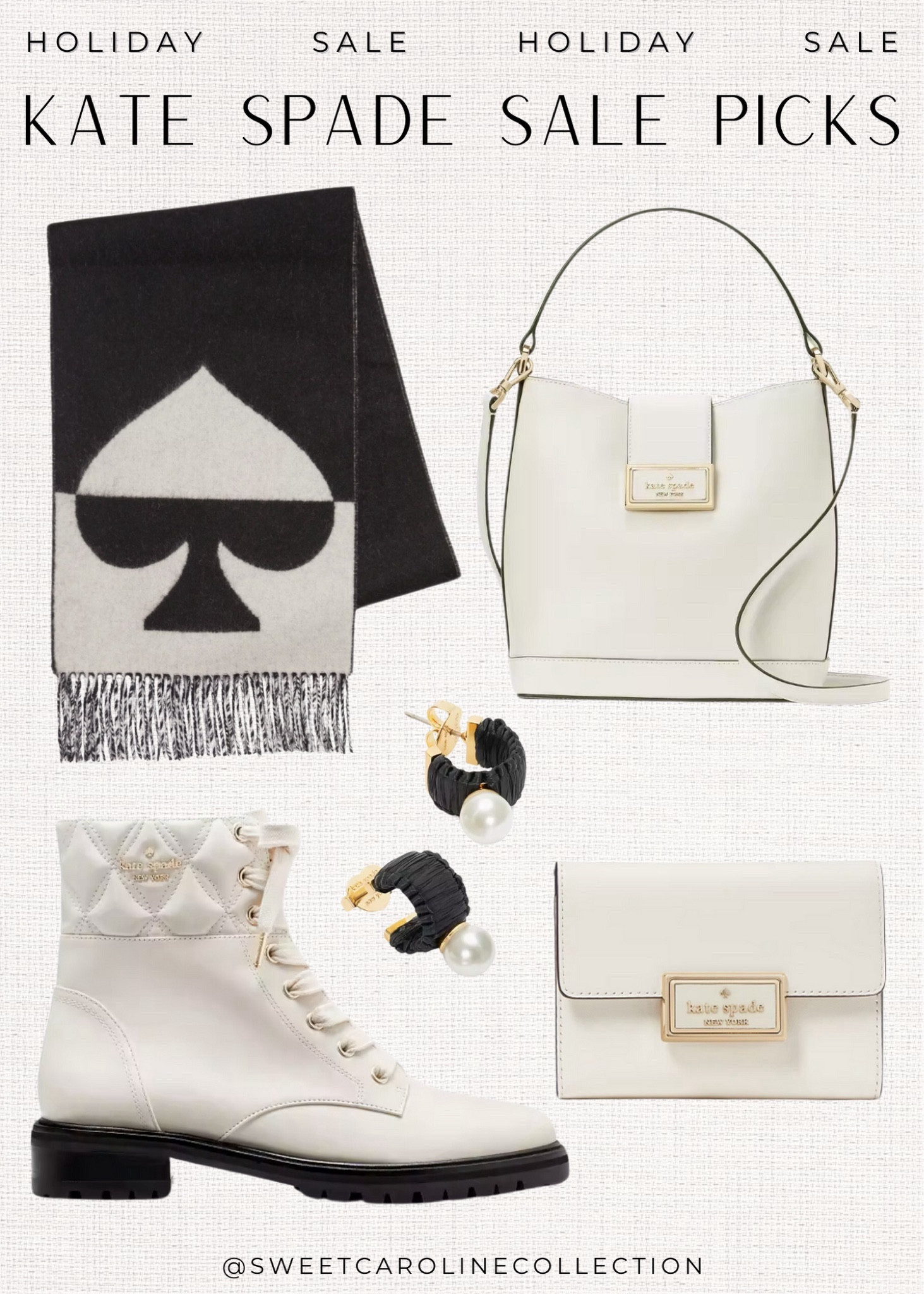 Kate Spade Sale Picks ♠️

Kate spade, sale, holiday, wallet, boots, shoes, jewelry, accessories, gloves, scarf, purse, bag, style, fashion, sale alert, earrings, love, trendy, best seller, must have, trending, under 100, under 50, sweet Caroline collection

#LTKsalealert #LTKGiftGuide #LTKHoliday