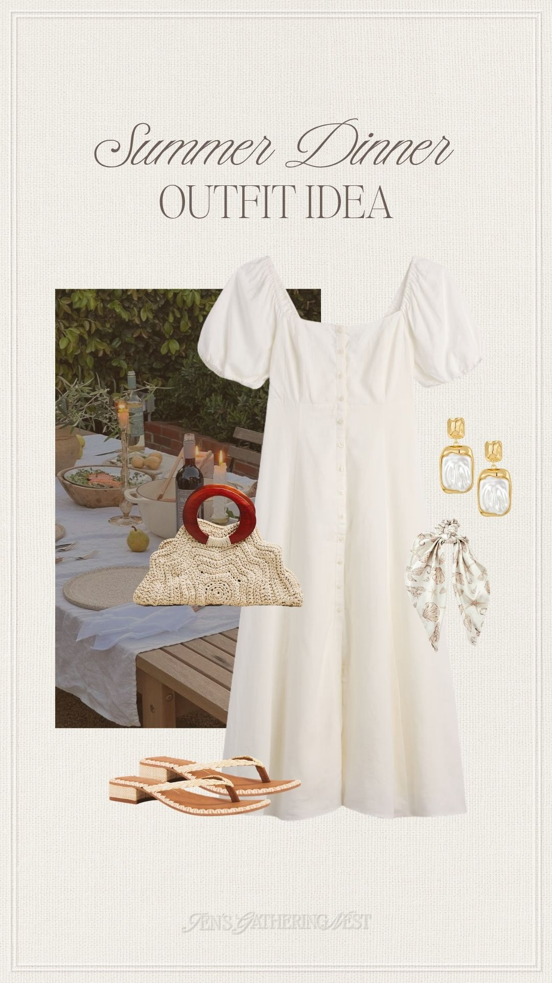 Summer dinner outfit idea for warm nights, vacation dinners and al fresco plans. ✨

#summeroutfit #summerdinneroutfit #dinneroutfit #summerdress #whitedress #vacationoutfit #vacationstyle #datenightoutfit #resortwear #warmweatherstyle #summerstyle #easysummeroutfit #gap #summerfashion #dressoutfit

#LTKootd #LTKSeasonal