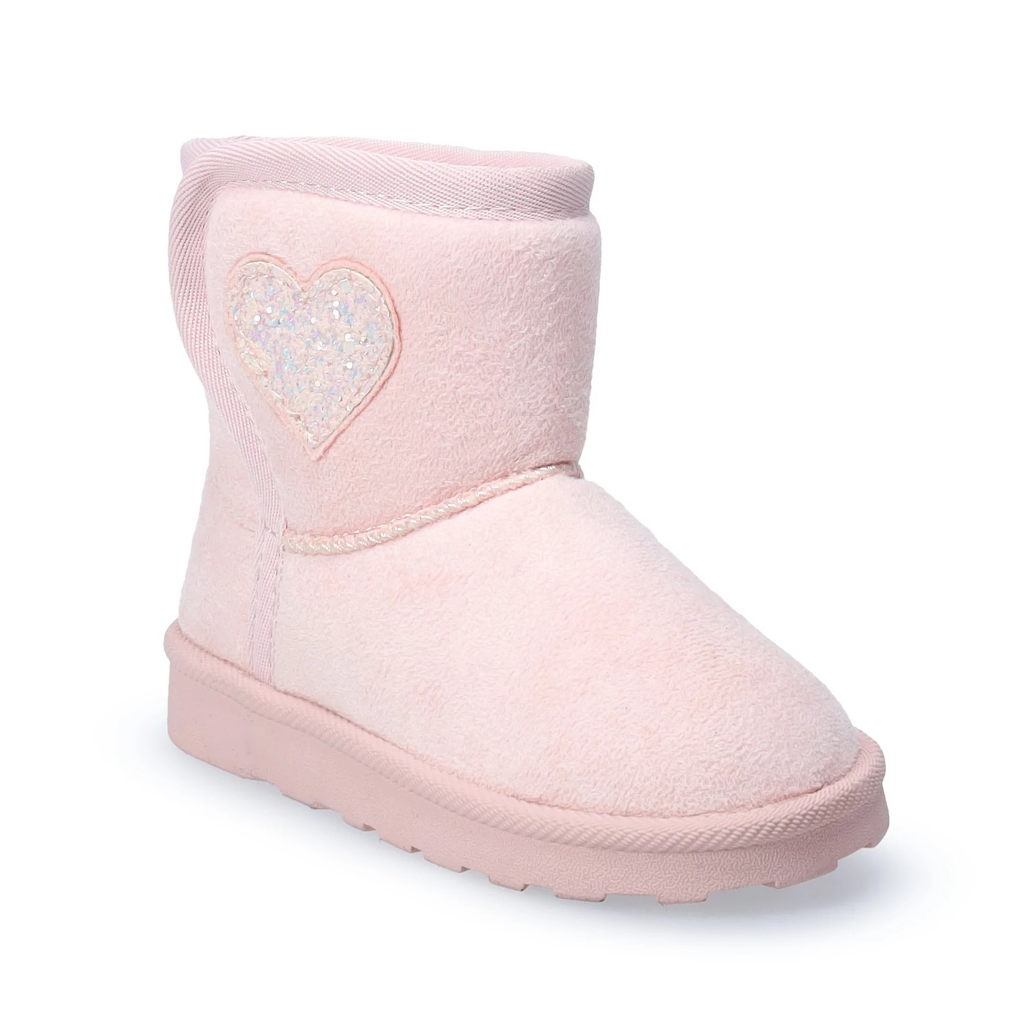 Jumping Beans® Munchie Toddler Girls Pull-On Faux Fur Boots | Kohl's
