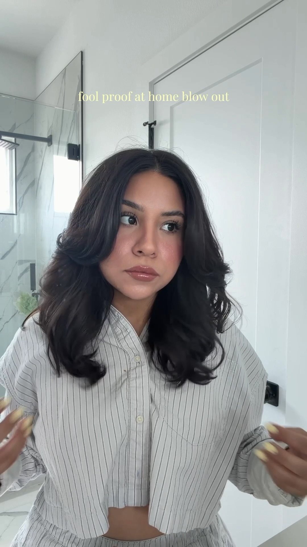 At home blowout 
Dyson airwrap
Hair faves 
Heat protector 
Leave in conditioner 
Wave spray 
Texture spray 
Frizz control 

#LTKSeasonal #LTKgrwm #LTKBeauty