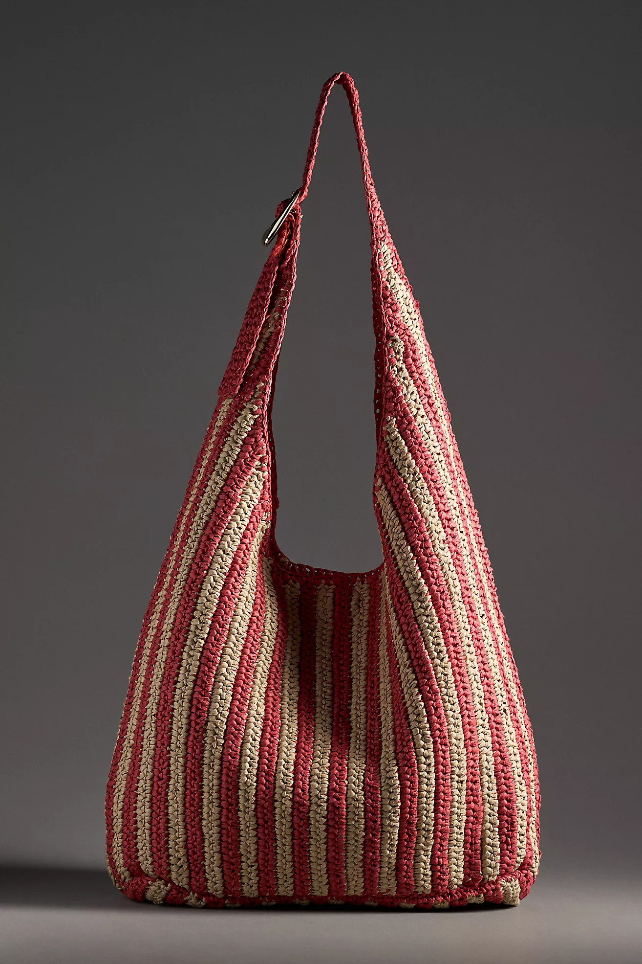 The Love Knot Slouchy Bag: Raffia Buckle Edition | Anthropologie (US)