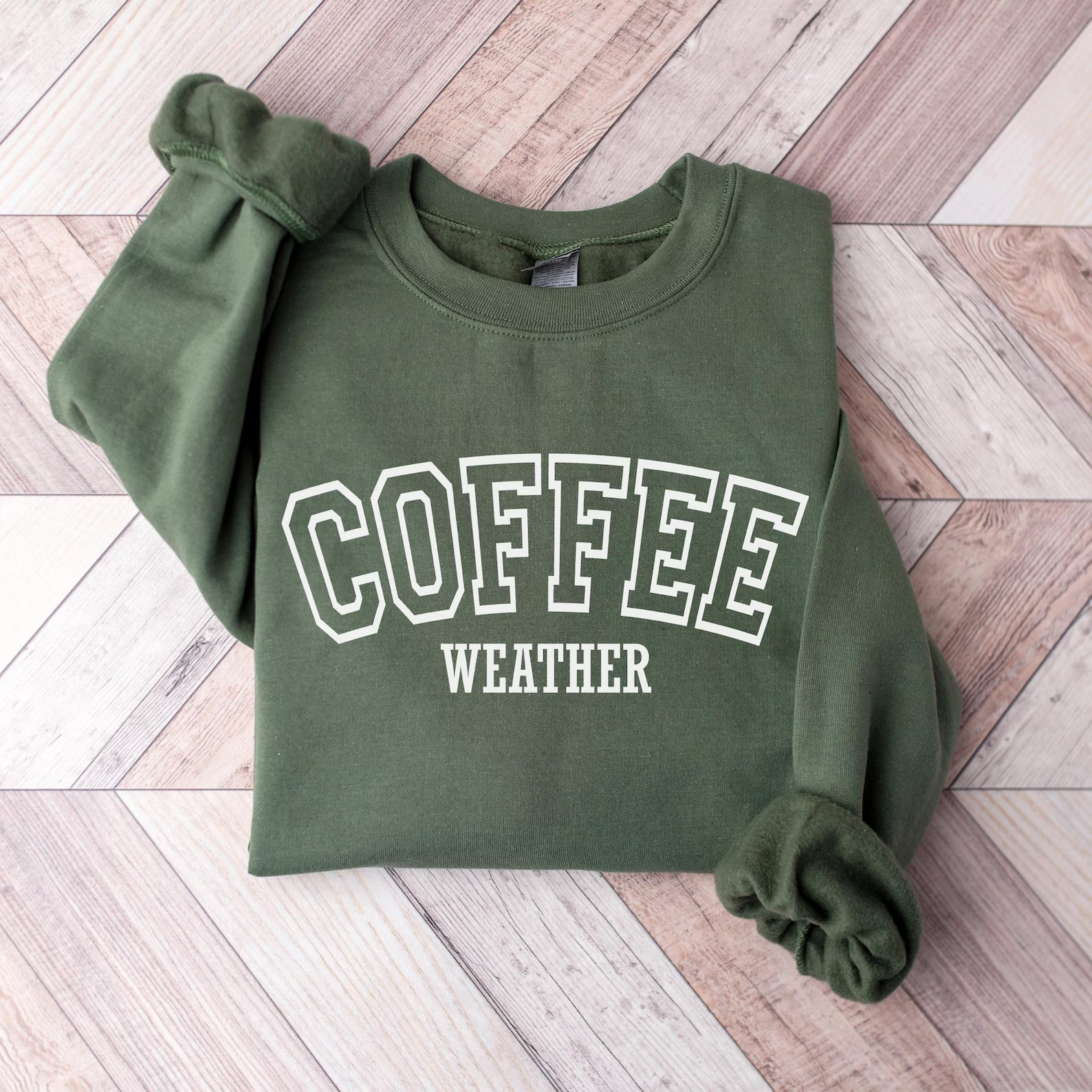 Coffee Weather Sweatshirt, Coffee Graphic Sweatshirt, Gift for Her, Trendy Graphic Sweatshirt, Co... | Etsy (US)