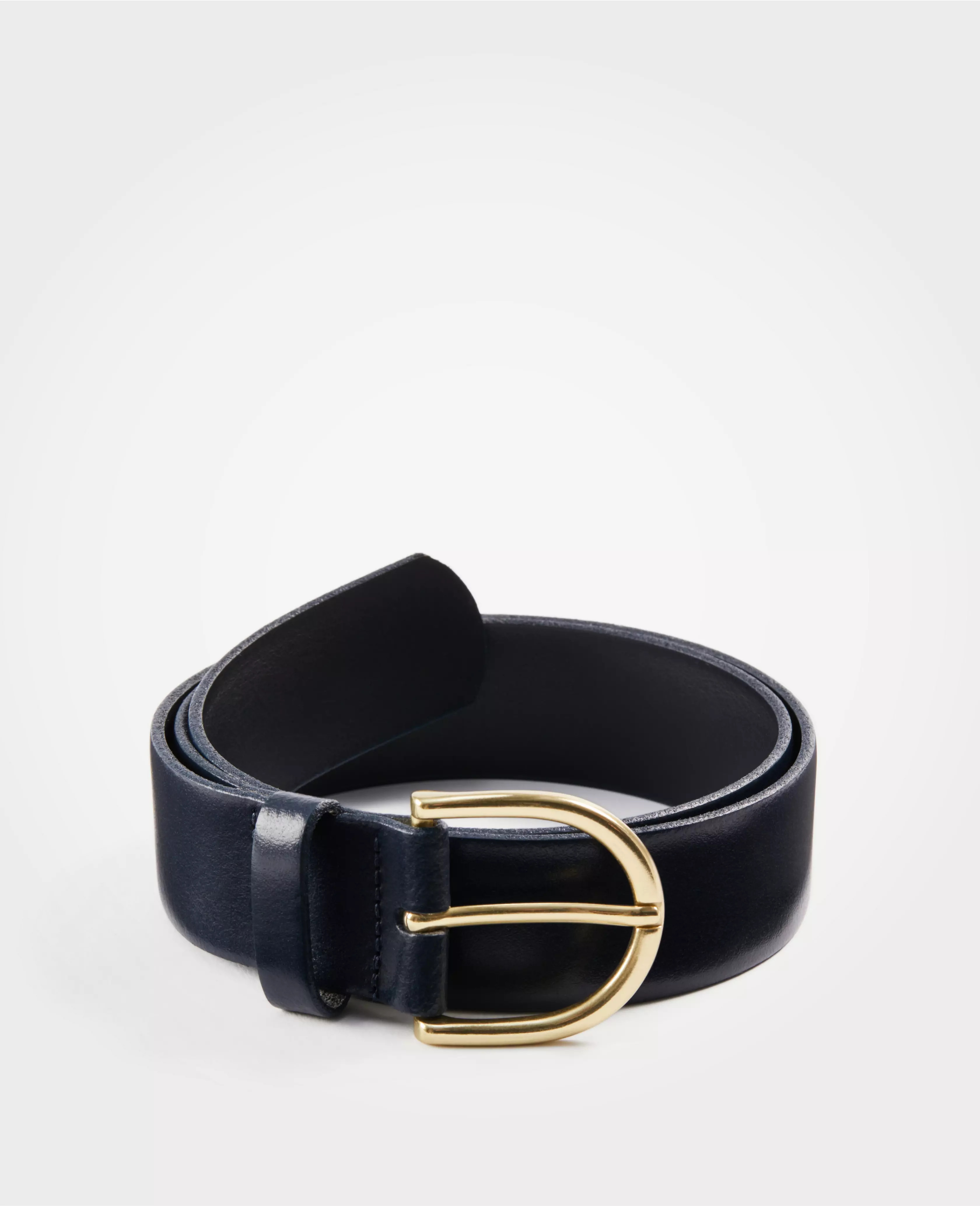Wide Leather Trouser Belt | Ann Taylor (US)