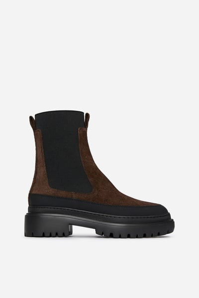 Suede Winter Boots | Arket UK