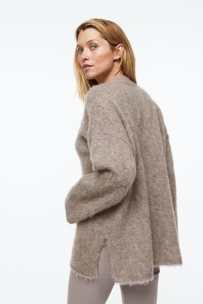 Fine-knit Wool-blend Cardigan | H&M (US + CA)