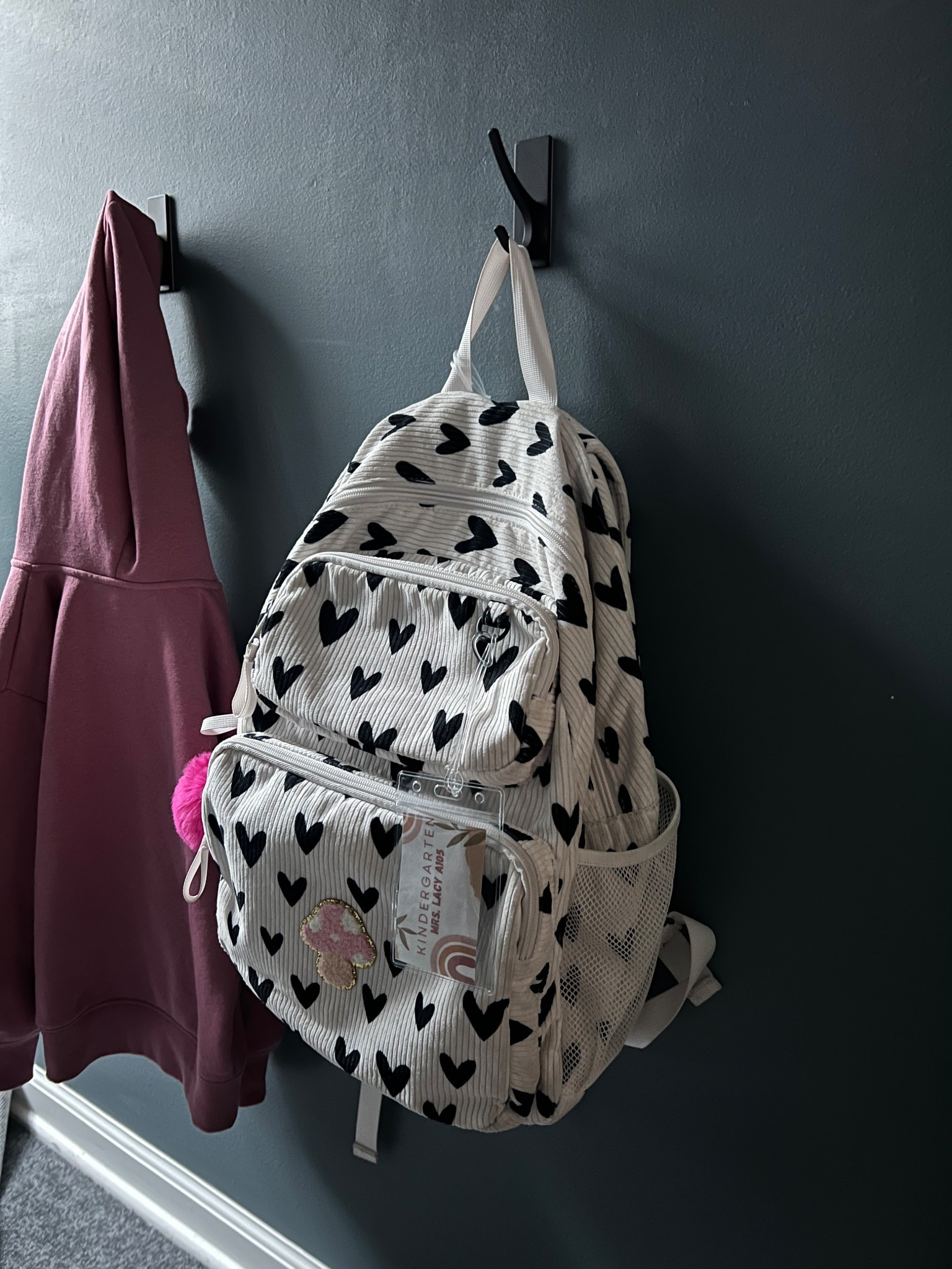 Loving these backpack hooks! 

#LTKHome
