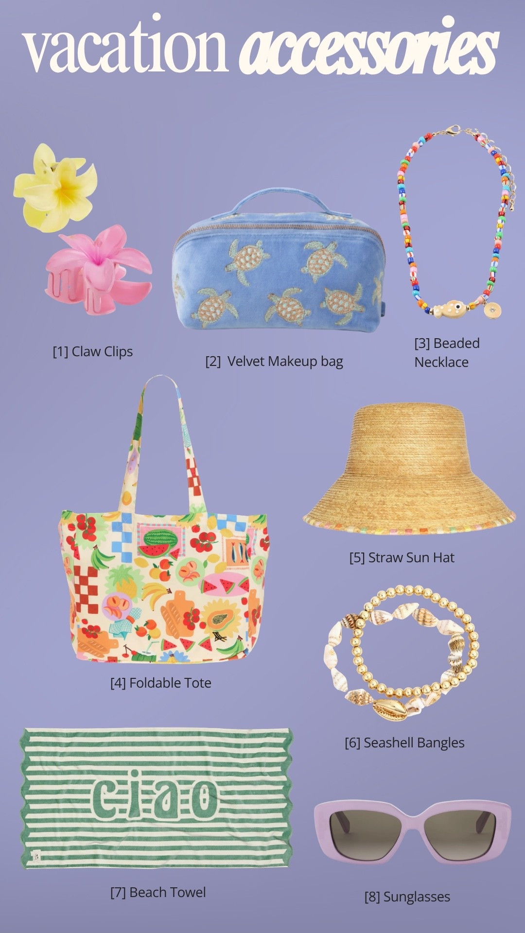 Vacation accessories from Nordstrom! 🌺

#LTKSwim #LTKTravel #LTKSeasonal
