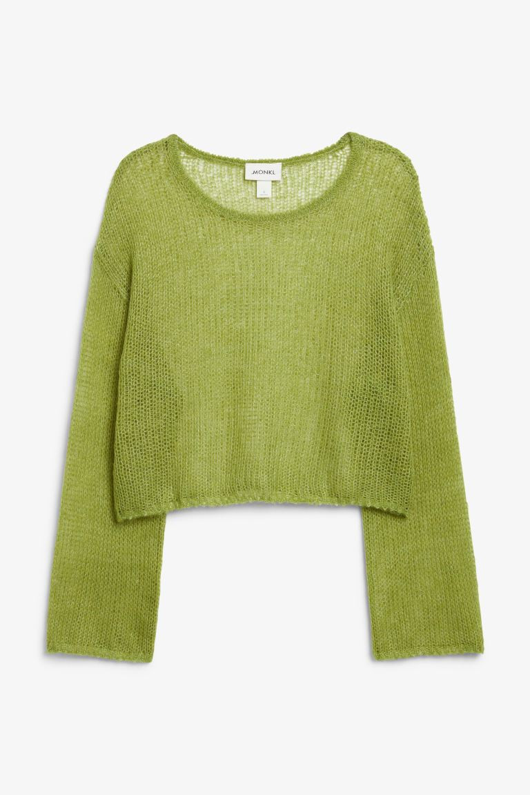 Lockerer Oversize-Strickpullover - Grün - Ladies | H&M DE | H&M (DE, AT, CH, NL, FI)
