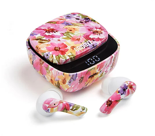 Groovz True Wireless In-Ear Earbuds with Charging Case - QVC.com | QVC