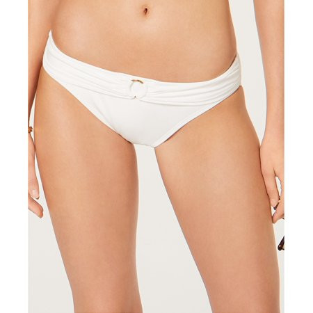 Michael Kors Women s Logo Ring Bikini Bottoms Swimsuit White Size Medium | Walmart (US)