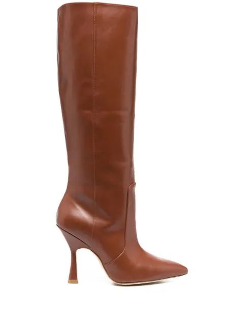 heeled leather boots | Farfetch (US)