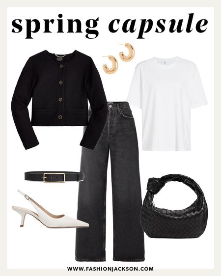 Fashion Jackson, spring capsule wardrobe, spring outfits, capsule #fashionjackson #springoutfits #capsule