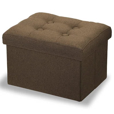 Latunja Upholstered Storage Ottoman | Wayfair North America