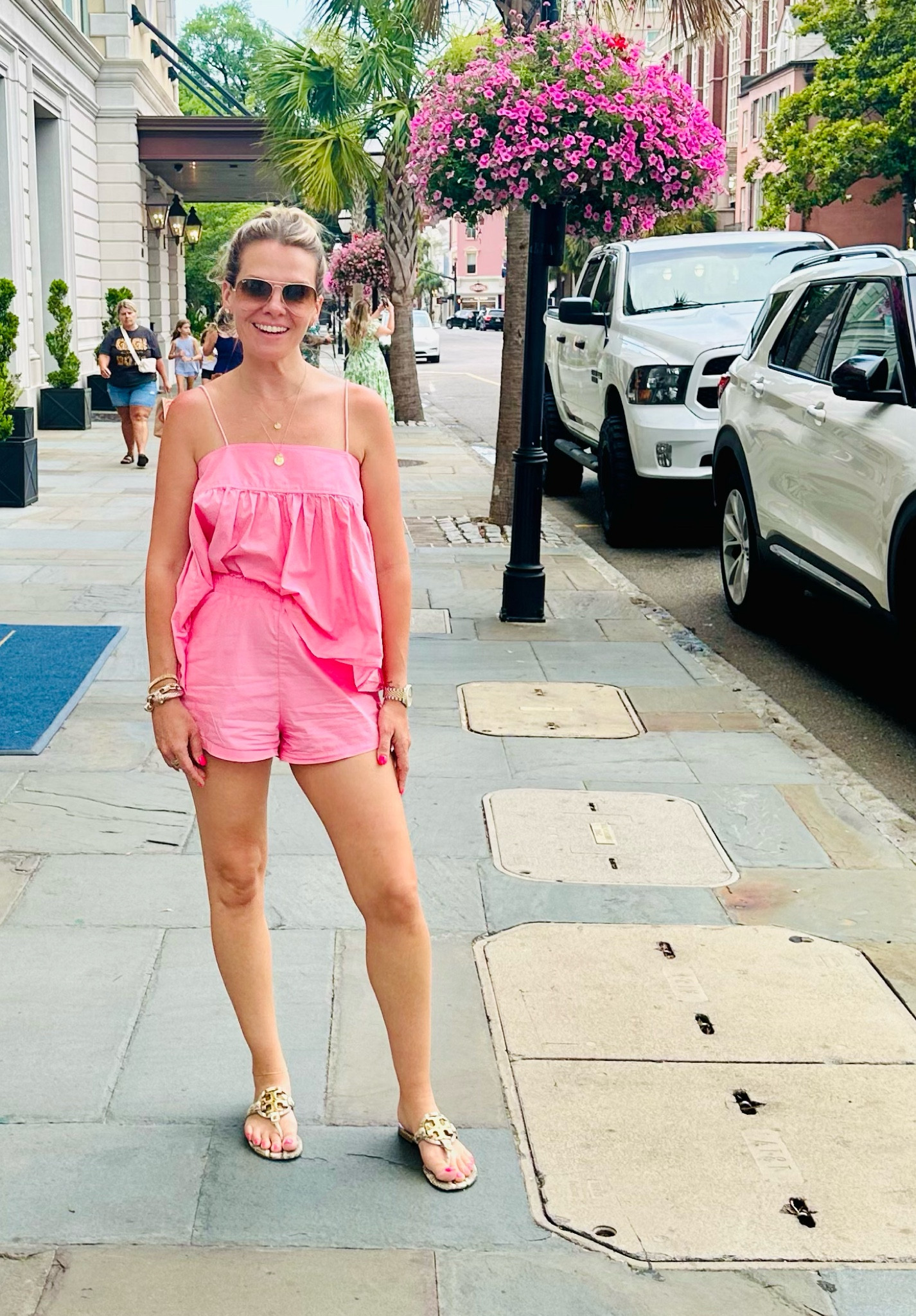 Two piece set / coordinating set / Charleston outfit / what I wore in Charleston 

#LTKStyleTip #LTKFindsUnder100 #LTKOver40