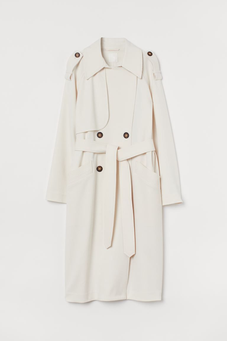 Double-breasted trenchcoat | H&M (DE, AT, CH, DK, NL, NO, FI)