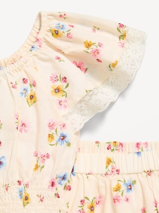 Printed Short-Sleeve Top and Skirt Set for Toddler Girls | Old Navy (US)