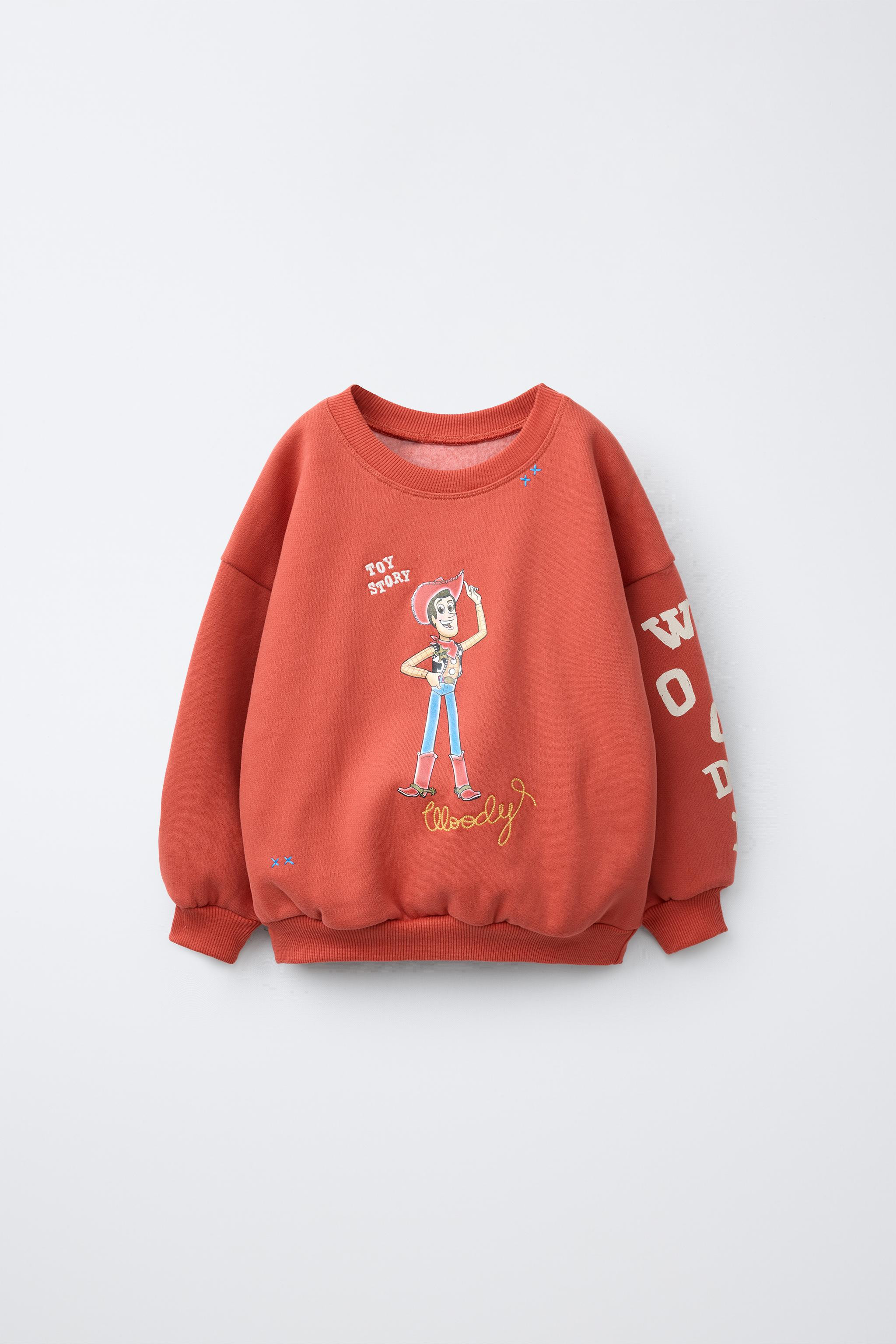 TOY STORY \u00a9 DISNEY PIXAR PRINTED AND EMBROIDERED SWEATSHIRT | Zara UK