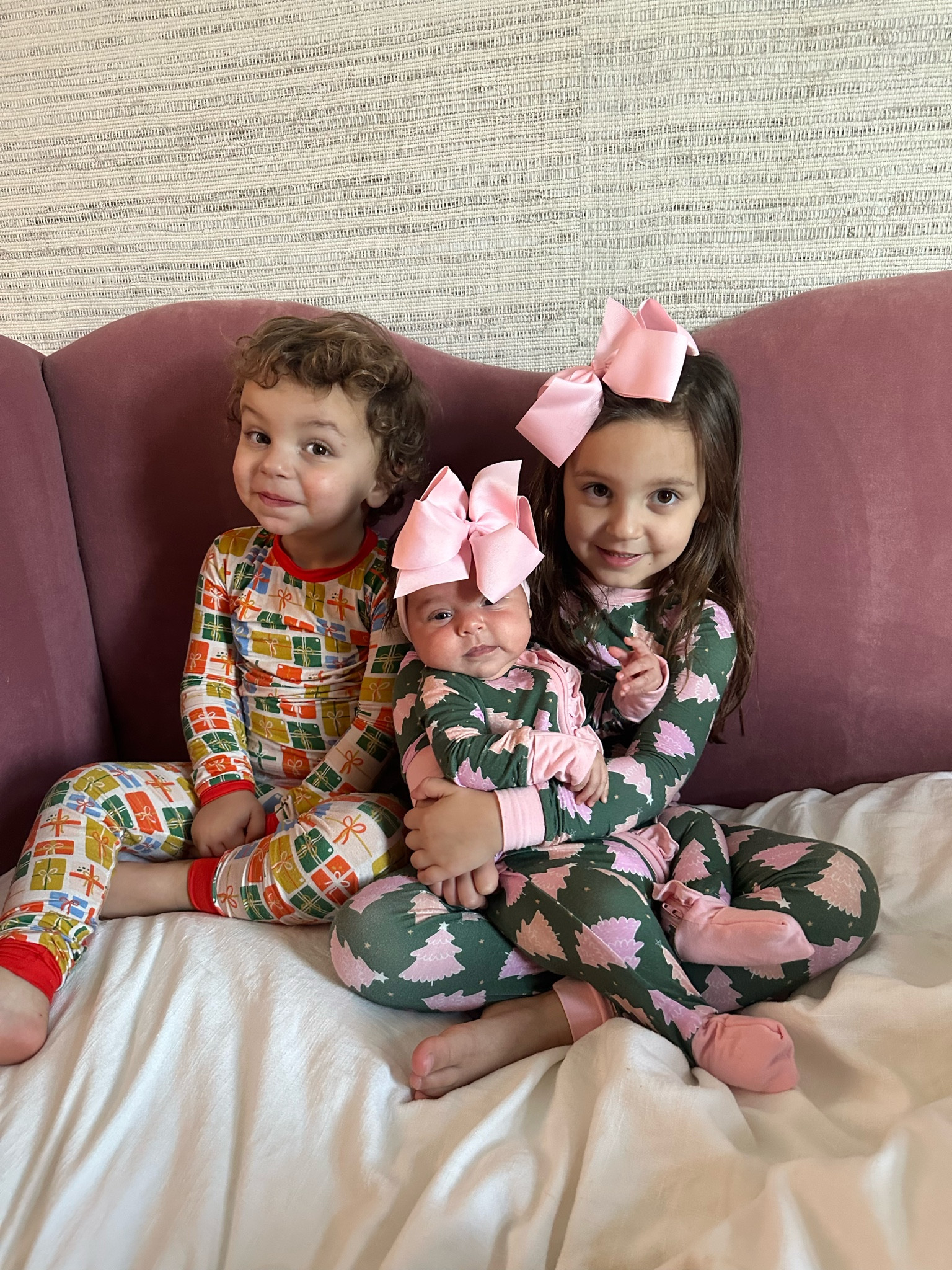 Christmas pajamas for the kids! We love our Poppy Kids Co pjs, and these are so cute for Christmas morning!

Dressupbuttercup.com
#dressupbuttercup 

#LTKfamily #LTKkids #LTKbaby