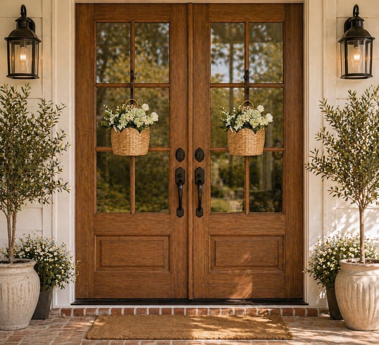 Outdoor hanging baskets for spring 🌷🌤️

#LTKdayinmylife #LTKHome #LTKSeasonal
