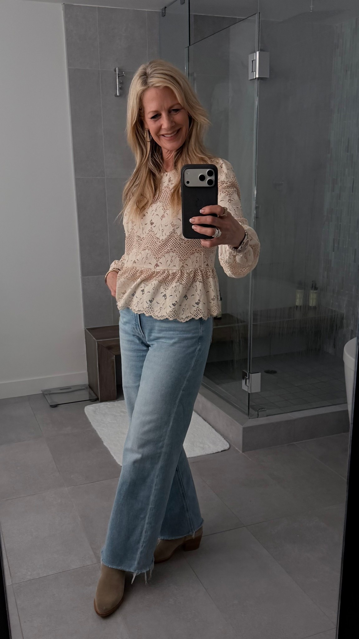 Lace Love!  Pairs great with jeans for sn ekevated casual look  

#LTKOver40 #LTKootd #LTKWorkwear