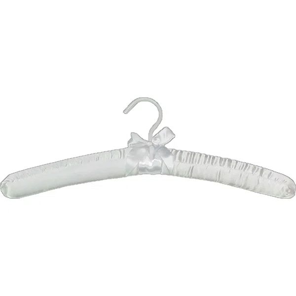 Satin Padded Hanger With Vinyl Coated Hook | Wayfair North America